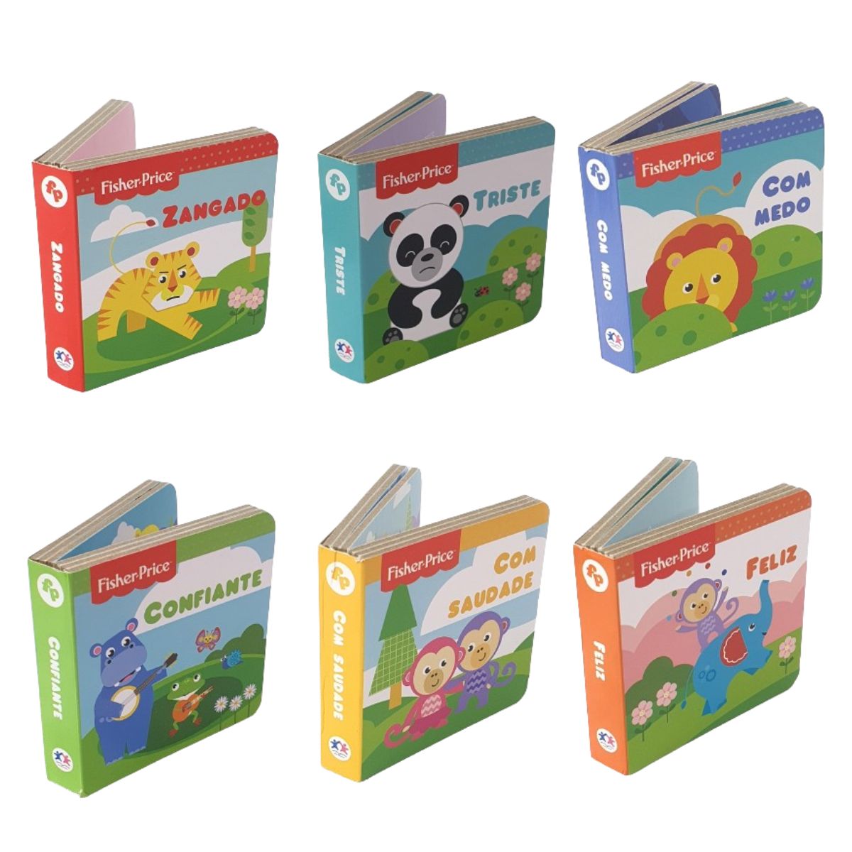 BOX 6 MINILIVROS QUANDO ESTOU FISHER PRICE PRINCIPAL BOX 6 MINILIVROS QUANDO ESTOU FISHER PRICE PRINCIPAL